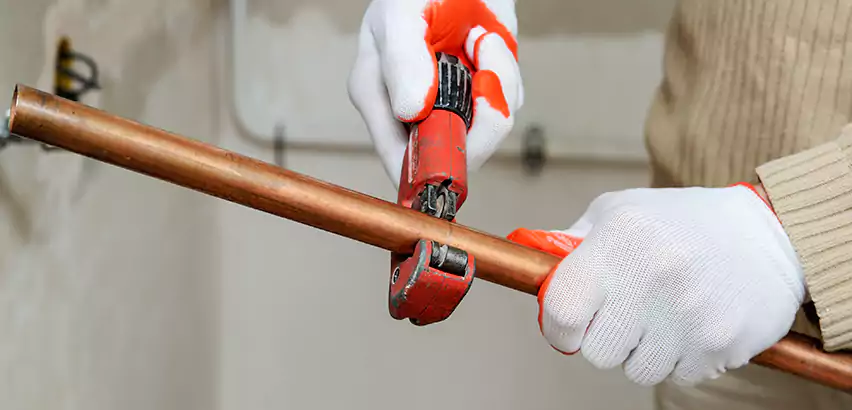 Temporary Copper Pipe Repair Gilbert, AZ